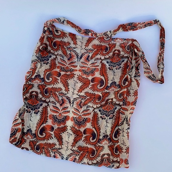 Free People Handbags - Free People Linen Cotton Reusable Tote Shopping Bag